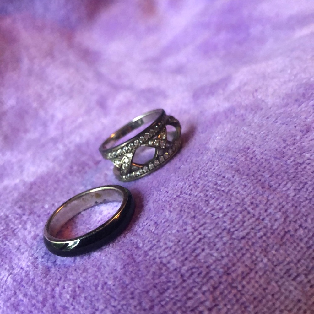 Interchange ring sterling silver